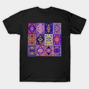 Geometric Roman Mosaic_001 T-Shirt